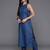 Halter Neck Regular Kurta with Trousers & Dupatta