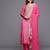 Women Floral Yoke Design Regular Pure Cotton Kurta with Trousers & Dupatta