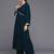 V- Neck Aliya Cut Winter A Line Kurta & Palazzo With Contrast Dupatta