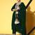 Zari Embroidered Straight Velvet Winter Kurta with Trousers & Embroidered Dupatta