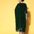 Zari Embroidered Straight Velvet Winter Kurta with Trousers & Embroidered Dupatta