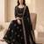 Women Ethnic Motifs Embroidered Empire Thread Work Kurta with Palazzos & With Dupatta