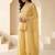 Women Ethnic Motifs Embroidered Empire Thread Work Silk Chiffon Kurti with Palazzos & With Dupatta