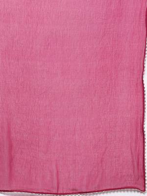 Women Floral Printed Panelled Pure Cotton Kurta with Trousers & With Dupatta 4
