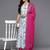 Women Floral Printed Panelled Pure Cotton Kurta with Trousers & With Dupatta