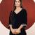 Gota & Zari Embroidered Velvet Winter Kurta with Trouser