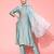 Floral Embroidered Regular Beads & Stones Kurta with Trousers & Dupatta