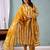 Women Striped Regular Pure Cotton Kurta with Trousers & With Dupatta
