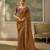 Chiku luxurious party wear saree