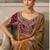 Chiku luxurious party wear saree