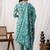 Women Floral Printed Regular Kurta with Trousers & With Dupatta