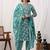 Women Floral Printed Regular Kurta with Trousers & With Dupatta