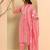 Ethnic Motifs Printed Regular Mirror Work Kurta with Trousers & With Dupatta