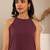 Women Regular Silk Crepe Kurta with Trousers