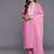 Women Floral Printed Thread Work Pure Cotton Kurta with Trousers & With Dupatta
