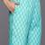 Floral Printed Mirror Work Pure Cotton Kurta with Trousers & Dupatta