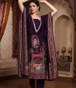 Women Ethnic Motifs Printed Regular Thread Work Kurta with Trousers