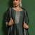 Floral Yoke Design Round Neck A-Line Kurta With Trousers And Dupatta
