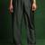 Floral Yoke Design Round Neck A-Line Kurta With Trousers And Dupatta