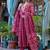 Ethnic Motifs Printed Mirror Work Pure Cotton Kurta with Trousers & Dupatta