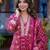 Ethnic Motifs Printed Mirror Work Pure Cotton Kurta with Trousers & Dupatta