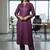 Women Embroidered Regular Thread Work Kurta with Trousers