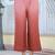 Ombre Dyed V-Neck Straight Kurta With Trousers
