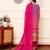 Women Floral Embroidered Regular Gotta Patti Kurta with Trousers & Dupatta