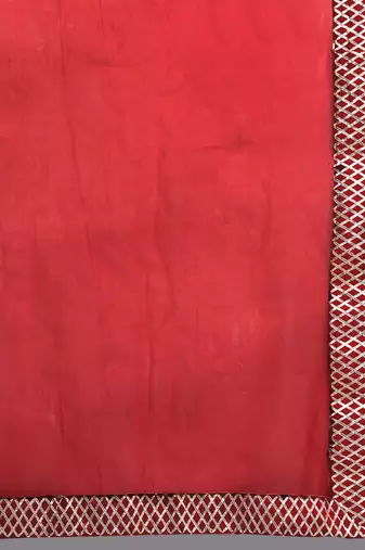 Ethnic Motifs Embroidered Regular Kurta with Trousers & With Dupatta