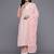 Floral Embroidered Panelled Thread Work Pure Cotton Kurta With Trousers & Dupatta