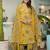 Women Floral Printed Regular Mirror Work Pure Cotton Kurta with Salwar & With Dupatta