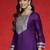 Floral Yoke Design Chanderi Silk Zari Straight Kurta With Trousers & Dupatta