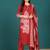 Women Ethnic Motifs Printed Regular Thread Work Kurta with Trousers & With Dupatta