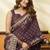 Mauve soft cotton jacquard woven with jhallar saree collection