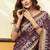 Mauve soft cotton jacquard woven with jhallar saree collection