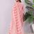 Floral Printed Round Neck Pure Cotton Straight Kurta With Trouser & Dupatta