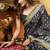 Gray soft cotton jacquard woven with jhallar saree collection