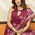 Pink soft cotton jacquard woven with jhallar saree collection