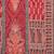Rust Paisley Printed Mandarin Collar Straight Kurta With Trousers & Dupatta