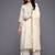 Floral Embroidered Zari Kurta With Palazzos & Dupatta