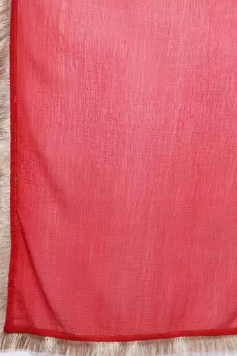 Ethnic Motifs Zari Embroidered Sequinned Yoke Kurta & trouser With Dupatta