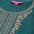 Ethnic Motifs Zari Embroidered Yoke Kurta & Trousers With Dupatta