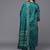 Ethnic Motifs Zari Embroidered Yoke Kurta & Trousers With Dupatta