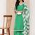 Bandhani Printed Lace Detailed Straight Kurta with Trousers and Dupatta