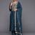 Ethnic Motifs Embroidered Straight Kurta & Trousers With Dupatta