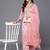 Women Woven Design Gotta Patti Kurta with Trousers & With Dupatta