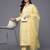 Ethnic Motifs Embroidered Thread Work Pure Cotton Kurta With Trousers & Dupatta
