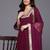 Women Gotta Patti Embroidered Silk Georgette Kurta with Trousers & Dupatta