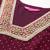 Women Gotta Patti Embroidered Silk Georgette Kurta with Trousers & Dupatta