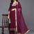 Women Gotta Patti Embroidered Silk Georgette Kurta with Trousers & Dupatta